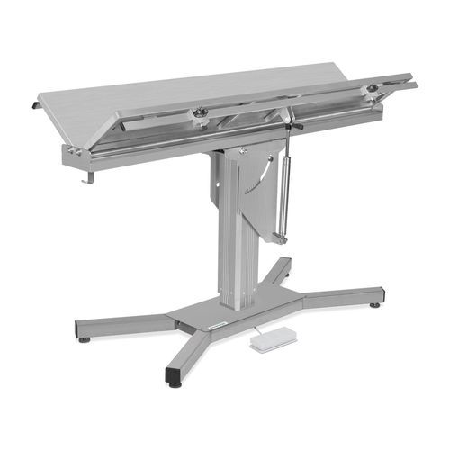 电动操作动物手术台 - 602060 - Eickemeyer Veterinary Equipment Ltd - 长方形 / 不锈钢