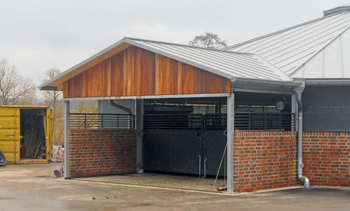 农用建筑屋面板 - Kraft - 角咬合接缝 / 平板