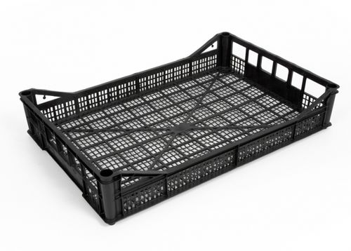 蔬菜箱子 - EUR10 60X40X10 - Pentaplast - 水果 / 塑料 / 带孔