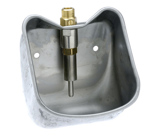 猪用饮水器 - 139 - ferrzootecnia - 喂食碗 / 不锈钢 / 墙面固定