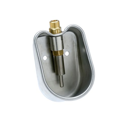 猪用饮水器 - 137 - ferrzootecnia - 喂食碗 / 不锈钢 / 墙面固定