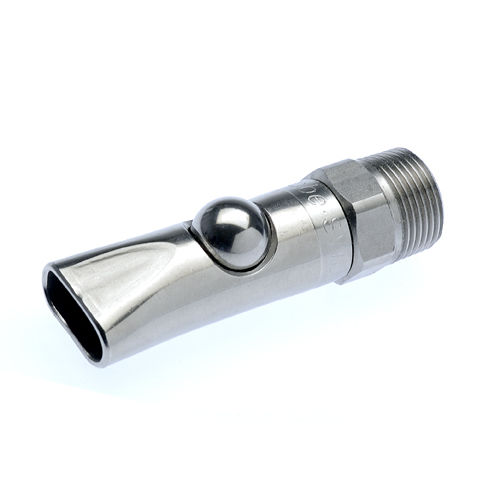 猪用乳头饮水器 - 040 SFI - ferrzootecnia - 不锈钢 / 带过滤器 / 大流量