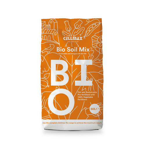 盆栽土栽培基质 - Bio Soil Mix - cellmax - 袋装 / 有机农业 / 花卉