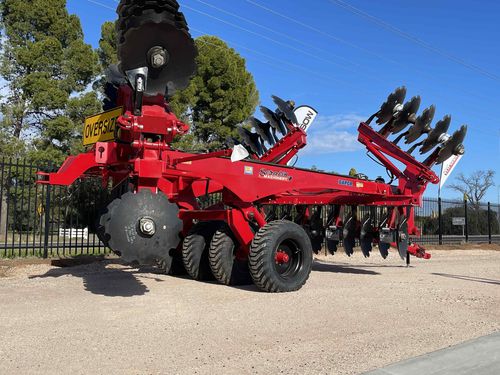 折叠圆盘耙 - GAPCR HD 8013 - serafinmachinery - 牵引式 / 2分区式 / 偏置