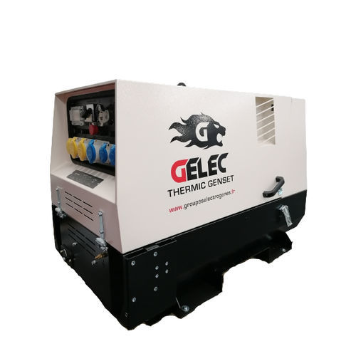 柴油发电机组 - LEOPARD-11 - Gelec - 单相 / 移动式 / 50 Hz