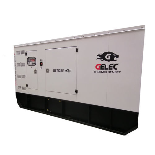 柴油发电机组 - LION-500YC - Gelec - 三相 / 固定式 / 50 Hz