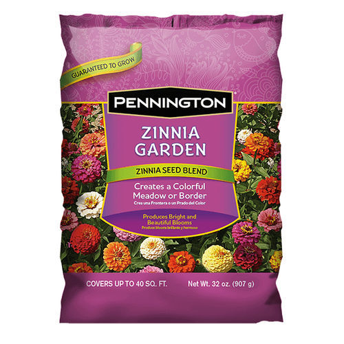 一年生花种子 - ZINNIA MIX - pennington - 混色 / 用于花园