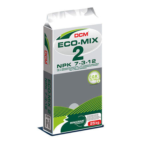 有机肥料 - ECOR® 2 - Dcm - NPK / 颗粒 / 用于草坪