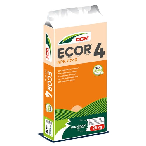 有机肥料 - ECOR® 4 - Dcm - NPK / 颗粒 / 水果
