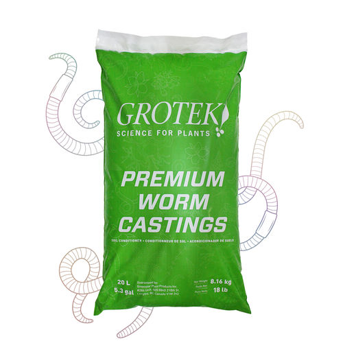 有机土壤改良剂 - WORM CASTINGS™ - grotek - 土壤结构 / 激发保水能力 / 蔬菜