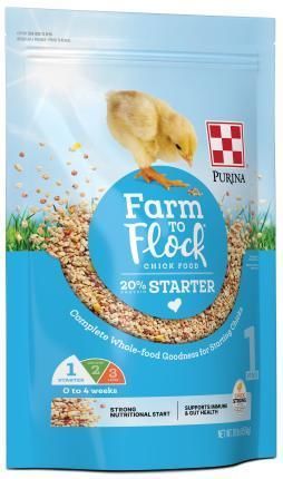 动物饲料补充剂 - Purina&reg; Farm to Flock&reg; 20% Starter - Purina Mills - 家禽 / 蛋白质 / 钙
