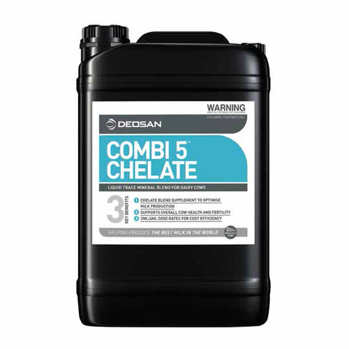 动物饲料补充剂 - COMBI 5™ CHELATE  - deosan - 牛 / 矿物质 / 液体