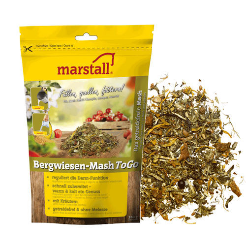 动物饲料补充剂 - Bergwiesen-MashToGo - Marstall - 马用 / 钙 / 磷
