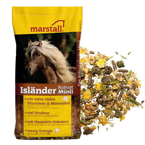 动物饲料补充剂 - Isländer Robust-Müsli - Marstall - 马用 / 维生素 / 矿物质