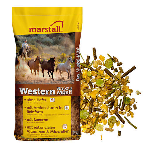 动物饲料补充剂 - Western Struktur-Müsli - Marstall - 马用 / 维生素 / 矿物质