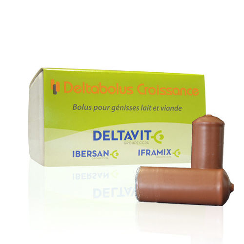 营养补充丸 - DELTABOLUS™ CROISSANCE - deltavit - 牛 / 小母牛 / 带仔母牛