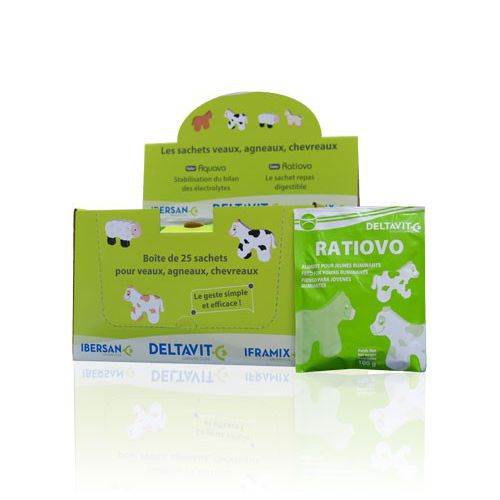 羊用代乳品 - DeltaRATIOVO - deltavit - 山羊 / 牛犊 / 粉末