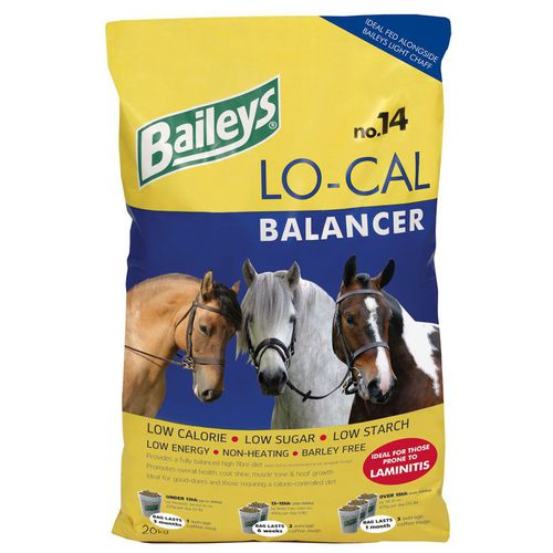 动物饲料补充剂 - LO-CAL BALANCER - baileyshorsefeeds - 马用 / 矿物质 / 维生素
