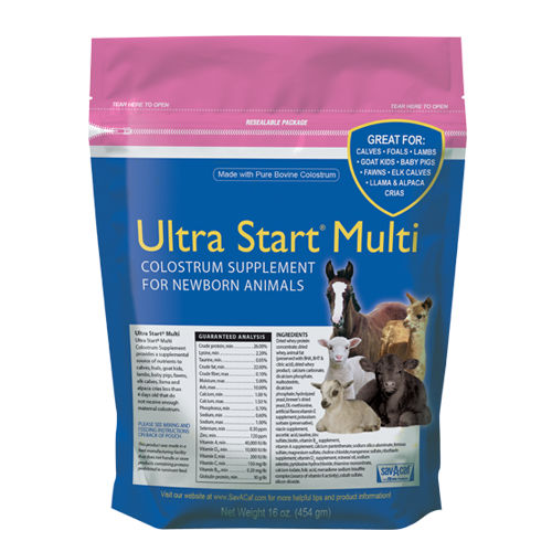 牛犊初乳奶粉 - Ultra Start® - savacaf - 马用 / 羊用 / 山羊