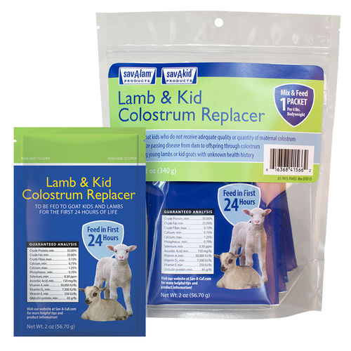 羊用初乳替代品 - Lamb & Kid Colostrum Replacer - savacaf - 山羊 / 颗粒