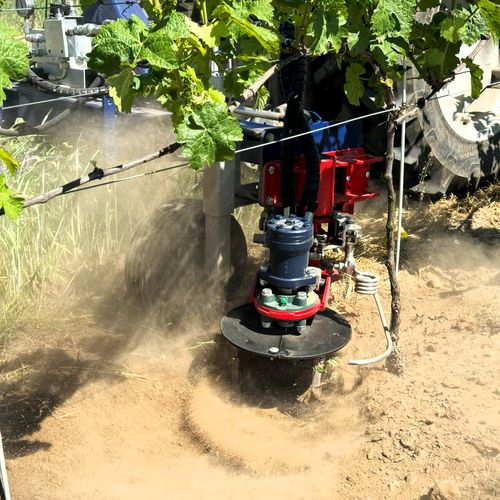 机械除草机 - LU-001M - JAGODA JPS Agromachines - 拖拉机悬挂 / 行间 / 葡萄园