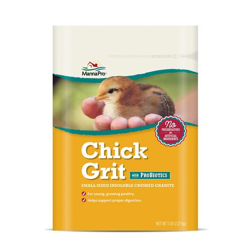 动物饲料补充剂 - Chick Grit with ProBiotics - mannapro - 家禽 / 含有酵母 / 干式