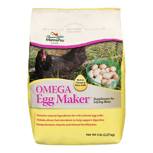 动物饲料补充剂 - Omega Egg Maker - mannapro - 家禽 / 矿物质 / 维生素