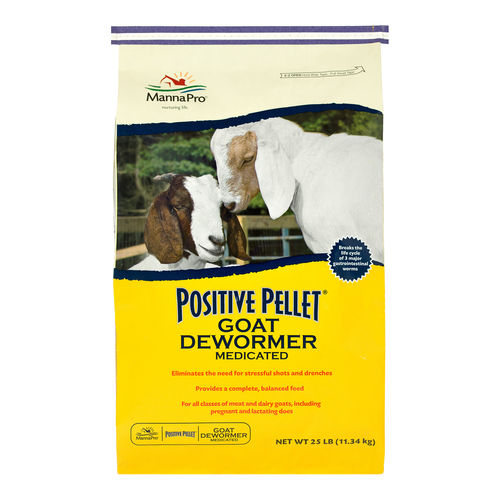 动物饲料补充剂 - Positive Pellet Goat Dewormer - mannapro - 山羊 / 矿物质 / 维生素