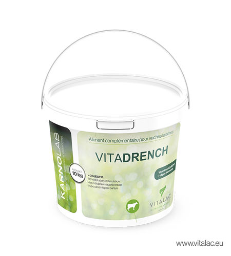 动物饲料补充剂 - VITADRENCH - VITALAC - 牛 / 维生素 / 矿物质