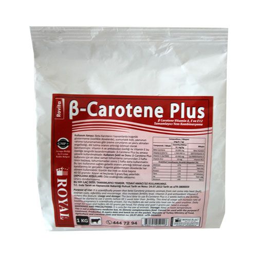 动物饲料补充剂 - β-Caroten Plus - Royal İlaç - 牛 / 绵羊 / 山羊