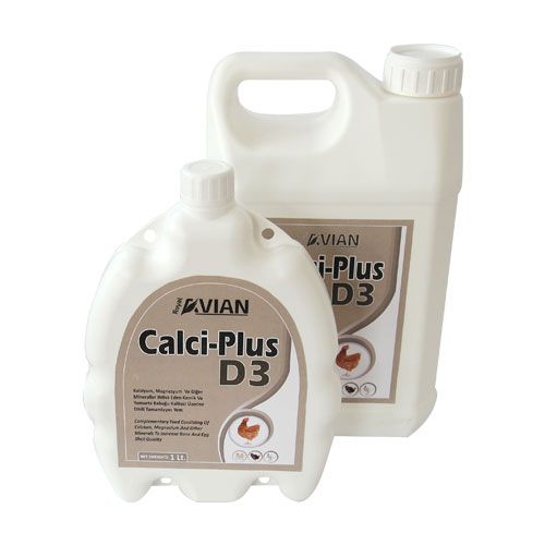 动物饲料补充剂 - Calci-Plus D3 - Royal İlaç - 家禽 / 维生素 / 钙
