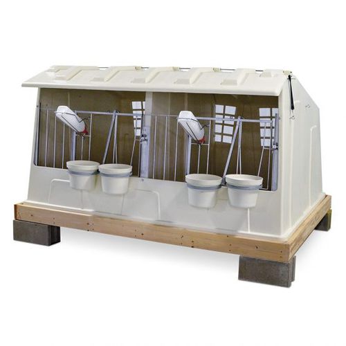 畜牧养殖饲养笼舍 - Flex-Hutch - calfhutch - 牛犊 / 独立型 / 塑料