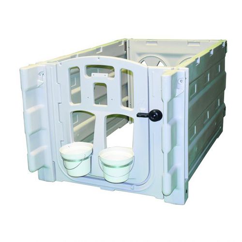 畜牧养殖饲养笼舍 - Drop-in-Go - calfhutch - 牛犊 / 独立型 / 塑料