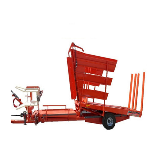 方捆草捆捡拾车 - DMR BS series - DEMIR PACKING AND AGRICULTURAL MACHINERY - 牵引式 / 自走式