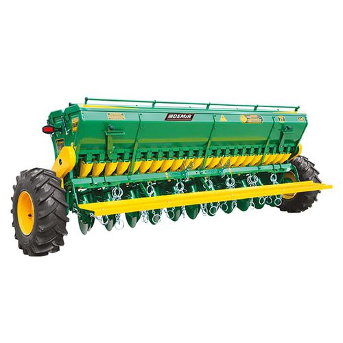 漏斗式条播机 - DCS series - DEMIR PACKING AND AGRICULTURAL MACHINERY - 牵引式 / 带施肥机 / 控制深度