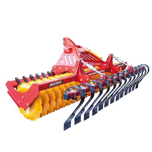 耕田镇压器 - D-FR series - DEMIR PACKING AND AGRICULTURAL MACHINERY - V形 / 三点悬挂 / 前部安装