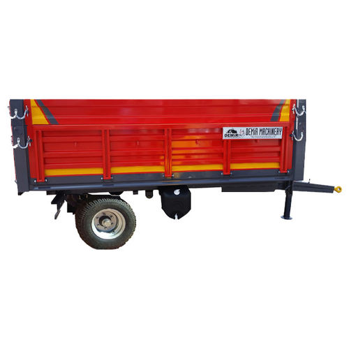 自卸拖车 - DEMIR PACKING AND AGRICULTURAL MACHINERY - 单车轴 / 谷物 / 青贮