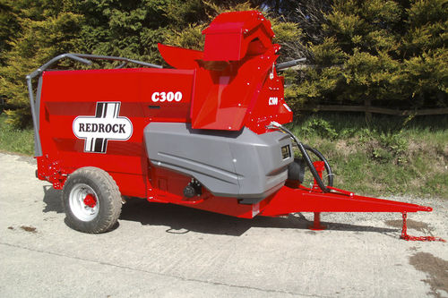 牵引式秸秆吹送机 - C300 - redrockmachinery - 喂料 / 铺地 / PTO驱动