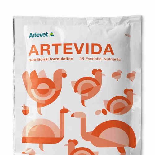 动物饲料补充剂 -  Artevida - artevet - 家禽 / 维生素 / 干式