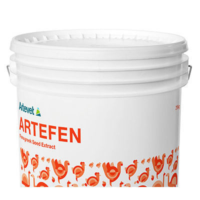 动物饲料补充剂 - Artefen - artevet - 家禽 / 干式 / 增重