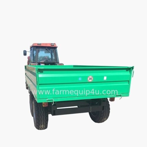 倾卸式拖车 - T4W series  - Hangzhou SanSen Hardware Machinery Co.,Ltd - 单车轴 / 串列轮轴 / 农用