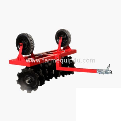 牵引式圆盘耙 - ADH120 - Hangzhou SanSen Hardware Machinery Co.,Ltd - 2分区式 / 带滚筒 / 液压调节
