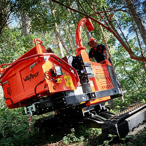 自走式树枝粉碎机 - TW 280VGTR - Timberwolf - 内燃机 / 履带