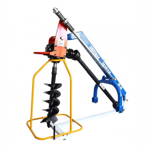 液压螺旋钻 - HP-40 - KZM Trenching Machines ind.Trade.Co.Ltd. - 拖拉机悬挂 / 三点悬挂