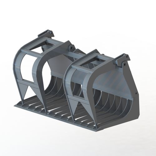 肥料叉 - Skeleton  - paladin attachments - 带有抓取器