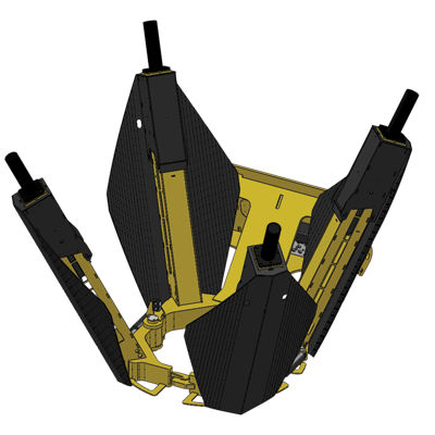 反铲装载机安装式树木移植机 - 4060-4it - le mar tree spade
