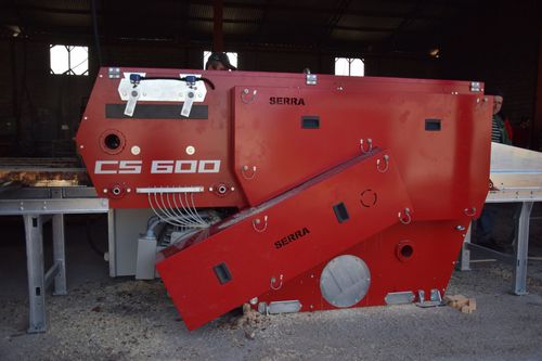 圆形断木机 - CS 600 - serra-sawmills - 立式 / 固定式 / 电动