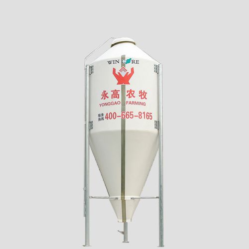 饲料筒仓 - YG.2978F-series - yonggaofarming - 玻璃纤维 / 锥底