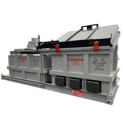 动物废料垃圾焚烧炉 - Hurikan 500 series - Waste Spectrum Incineration Systems - 大容量 / 移动式
