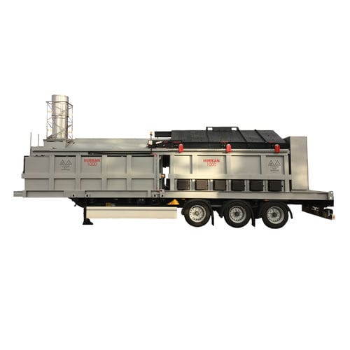 大容量垃圾焚烧炉 - Hurikan 1000 G - Waste Spectrum Incineration Systems - 移动式